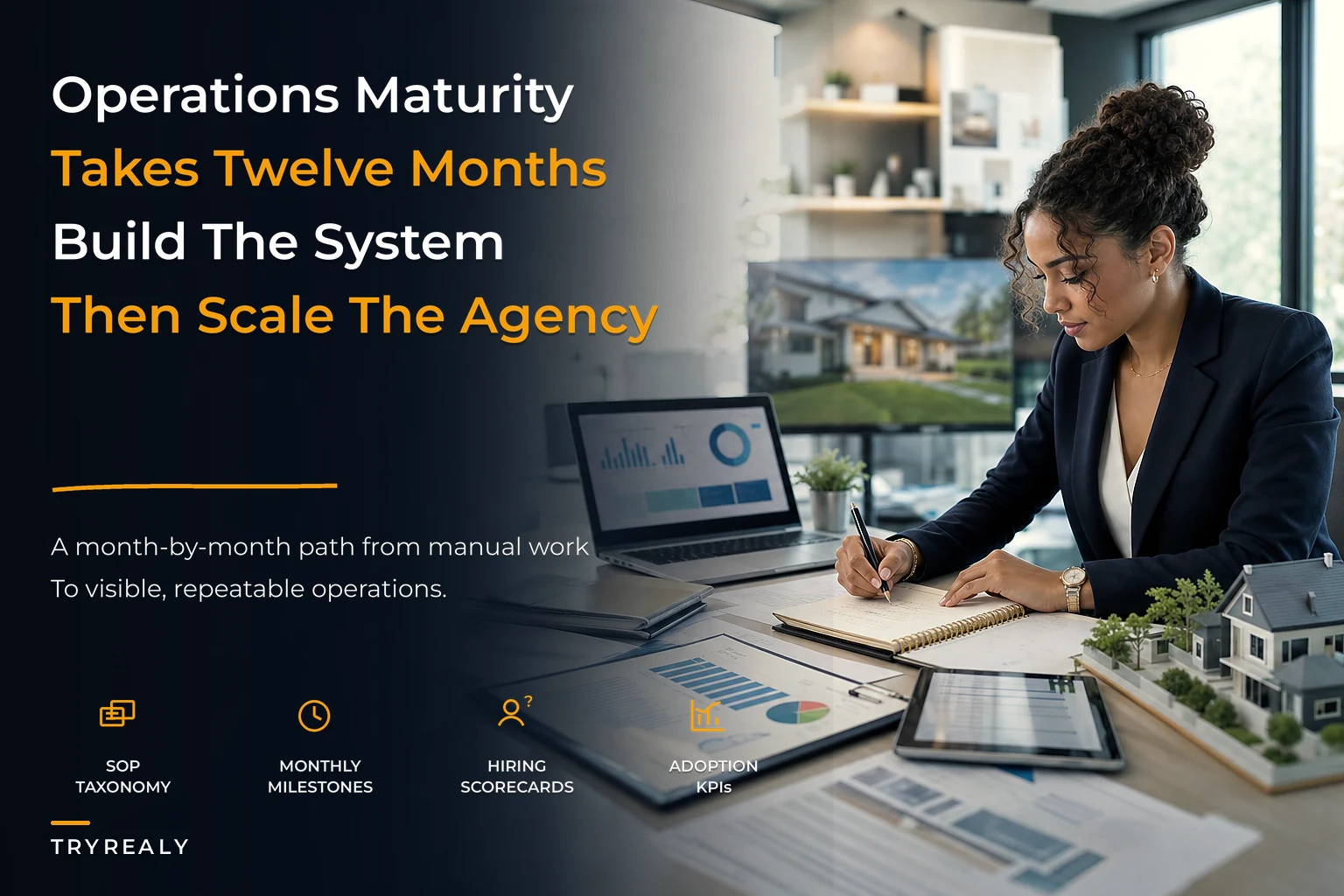 A 12-month operations maturity roadmap for small agencies