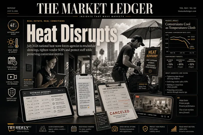 Extreme‑Heat Playbook for Agencies: scheduling, safety and vendor SOPs to keep listings moving