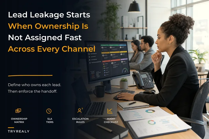 Stop cross‑channel lead leakage: a lead‑governance playbook with ownership matrices, SLA tiers and escalation rules
