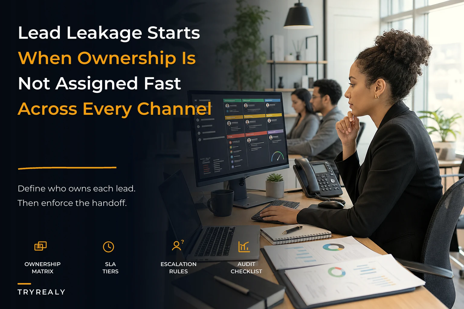 Stop cross-channel lead leakage: a lead-governance playbook with ownership matrices, SLA tiers and escalation rules