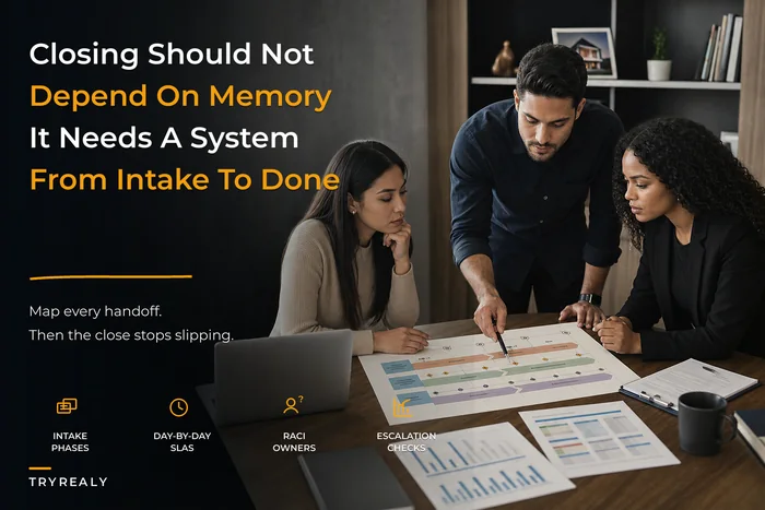 Stop last‑minute closing chaos: a repeatable listing‑to‑close operations system for small agencies