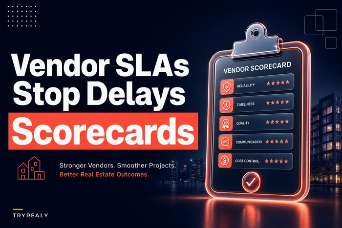 Vendor SLAs that stop last-minute delays: staging, photography and inspection scorecards for agencies