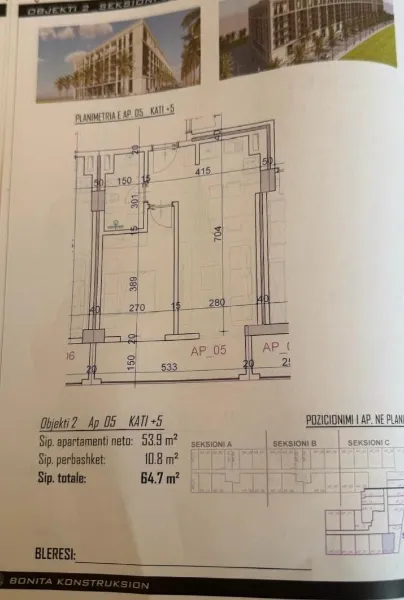 Klering -Apartament 1+1  për shitje – Viena 2 - Image 2