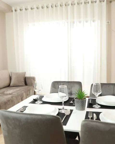 Apartament 1+1 për Qira – Vollga, Durrës 🌊
