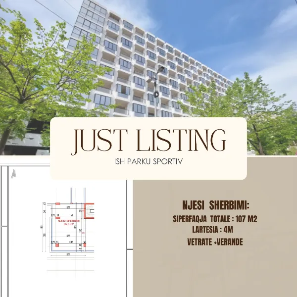 Njësi Biznesi për Shitje – Ish Parku Sportiv, në Qendër