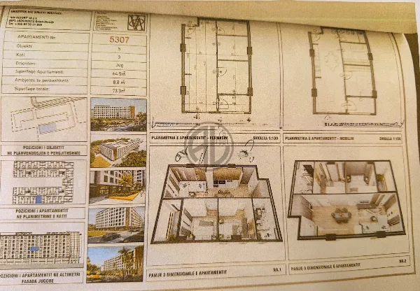 Apartament 2+1 73.3 m2 tek Rezidenca VM. - Image 2