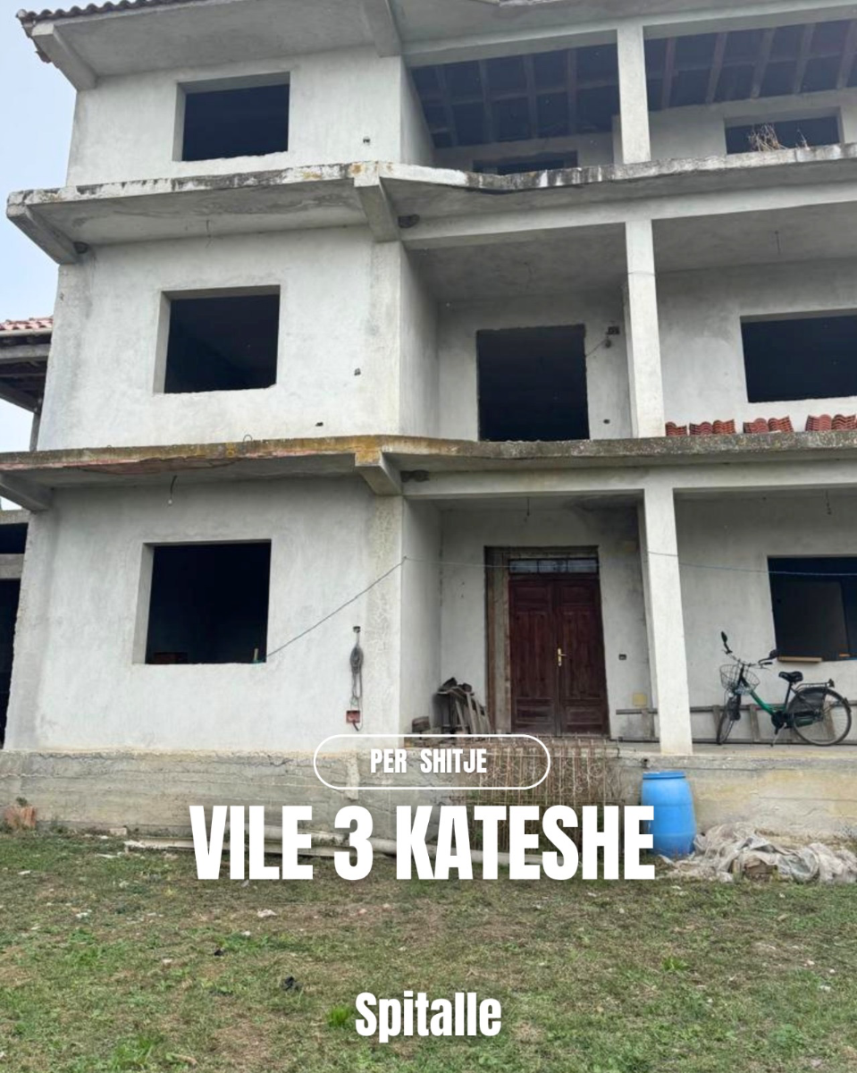 Vilë 3 kateshe në Spitallë