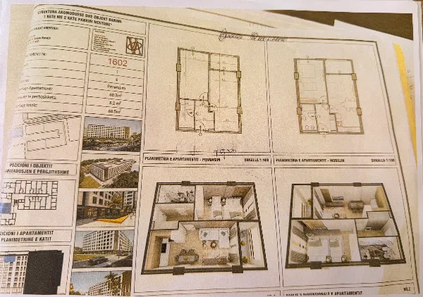 Apartament 1+1 68.5m2  tek Rezidenca VM - Image 2