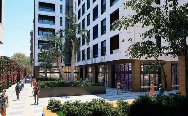Apartament 2+1 tek Rezidenca VM. 73.3 m2