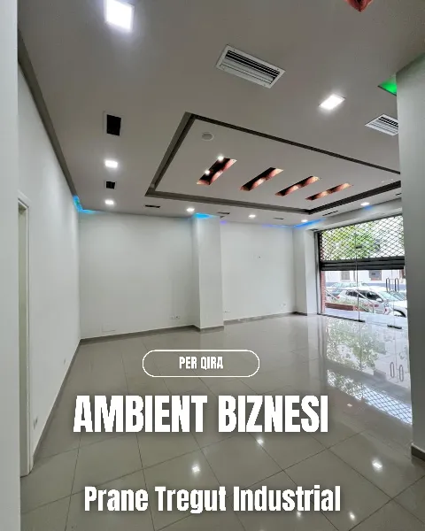 Jepet me Qira Ambient Biznesi – Ideal për Farmaci, Butik ose Zyrë-Prane Tregut Industrial