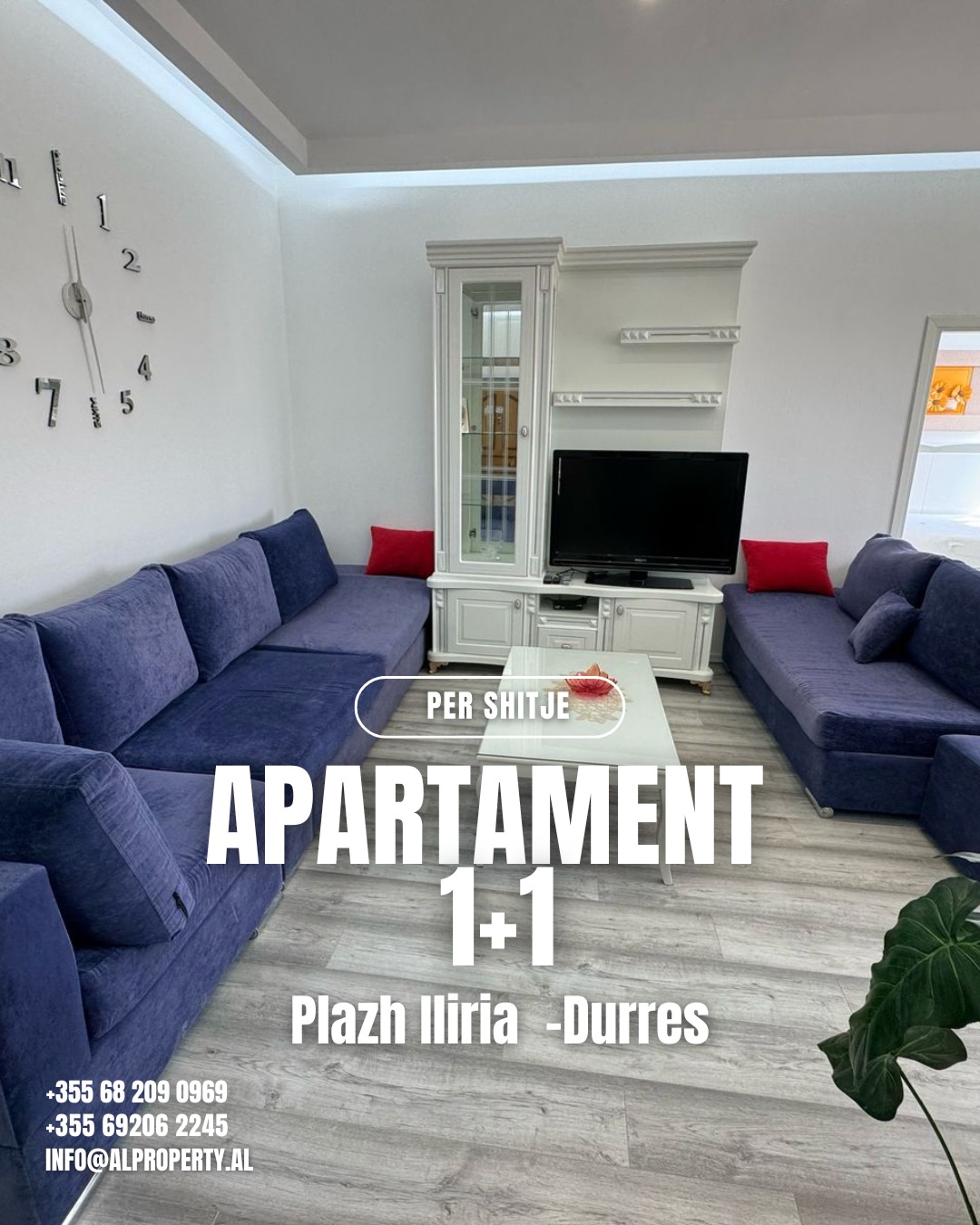 Per shitje Apartamente 1+1 Plazh Iliria - Durres - Image 2