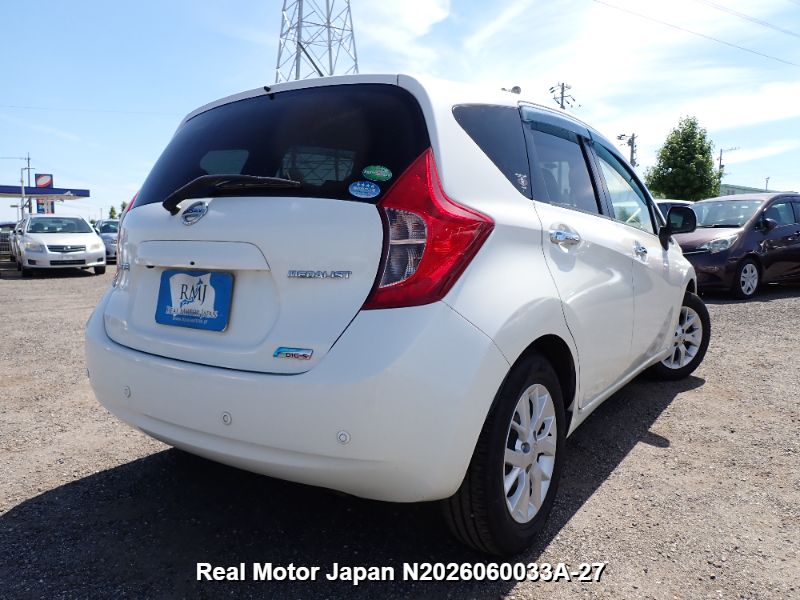 2014 NISSAN NOTE thumbnail 4