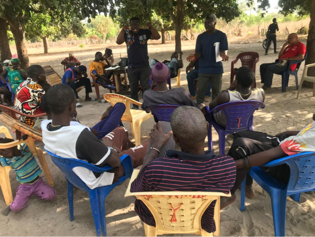 CAMPAIGNS IN COMMUNITIES NEAR SEDHIOU