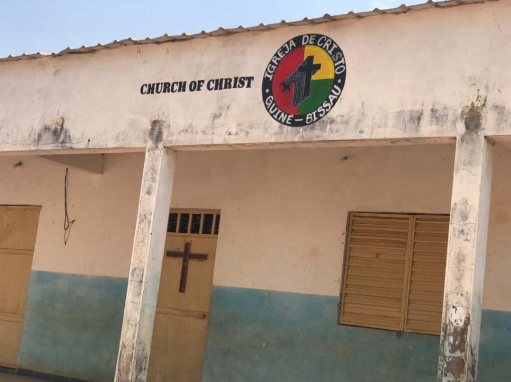 THE CHURCH BUILDING AT ANTULA PABIJA IN BISSAU