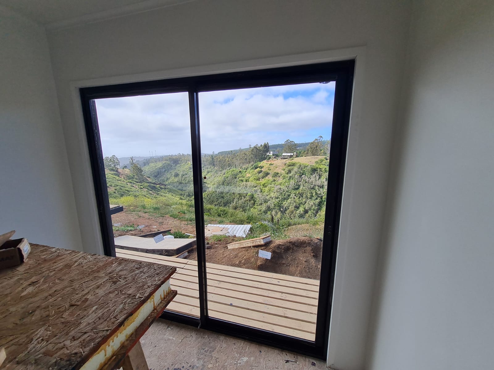 Proyecto Casa en Tunquén Aluminio Negro + Termopanel