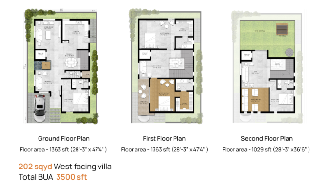 Sunyuga Villa Palazzo - Floor Plan 7