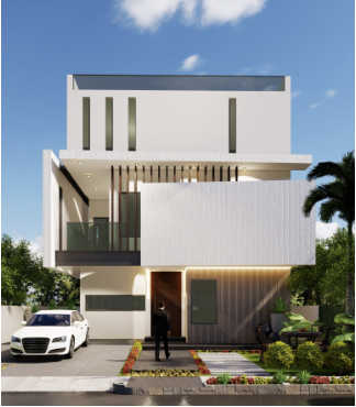 Sunyuga Villa Palazzo - Elevation 3