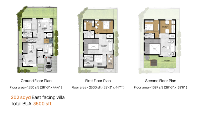 Sunyuga Villa Palazzo - Floor Plan 6
