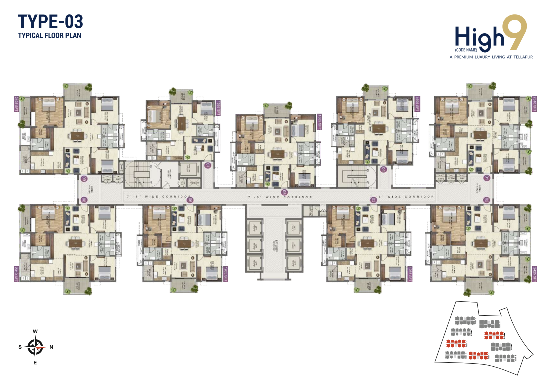 High 9 - Floor Plan 8