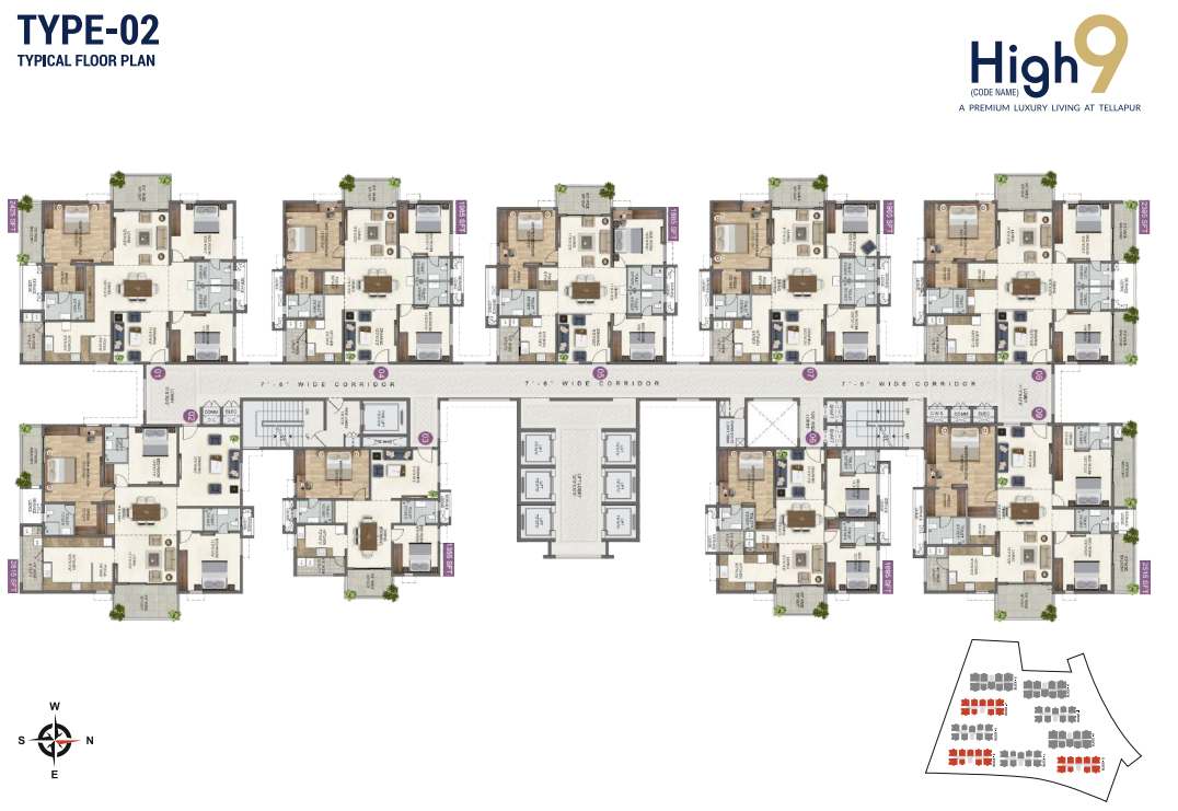 High 9 - Floor Plan 7