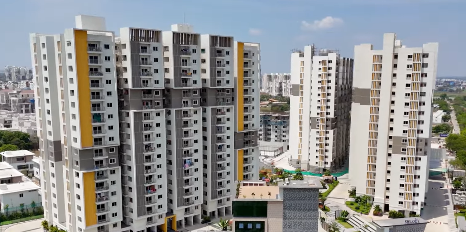 3 BHK flat for sale in Muppas Melody at Tellapur