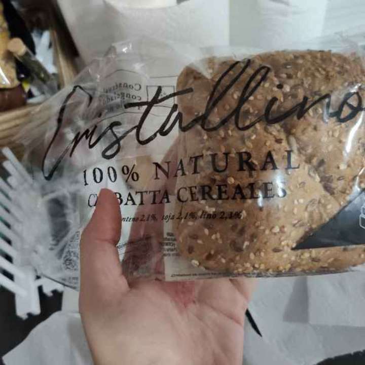 Pan 100% natural ciabatta cereales