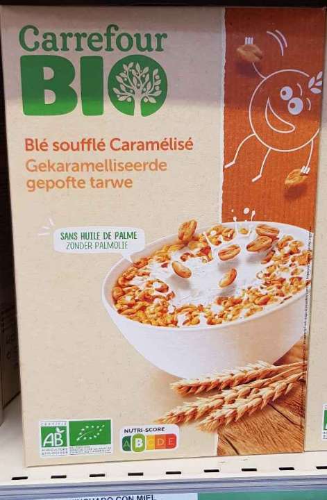 Trigo hinchado con miel carrefour bio Trigo hinchado con miel carrefour bio