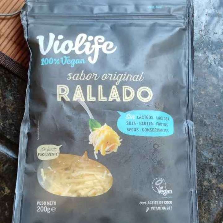 Queso Vegano sabor original rallado