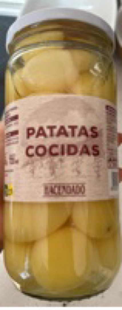 Patatas cocidas 