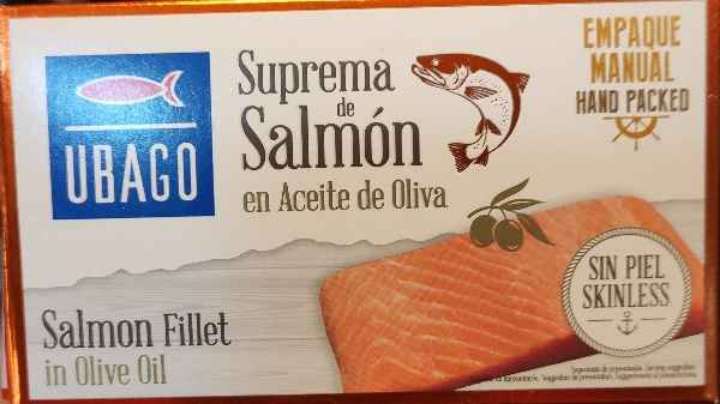 Suprema de Salmón en Aceite de Oliva