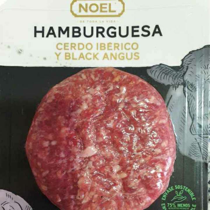 Hamburguesa de cerdo iberico y Black angus Hamburguesa de cerdo iberico y Black angus