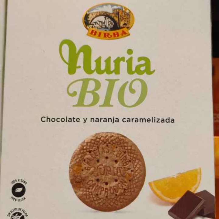 Nuria galletas Bio Chocolate y Naranja Nuria galletas Bio Chocolate y Naranja