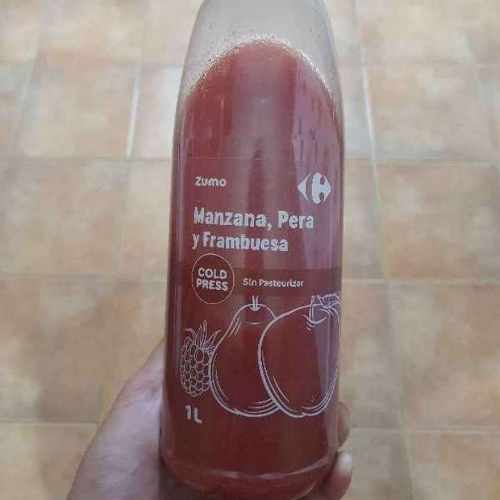 Zumo manzana, Pera y Frambuesa Zumo manzana, Pera y Frambuesa