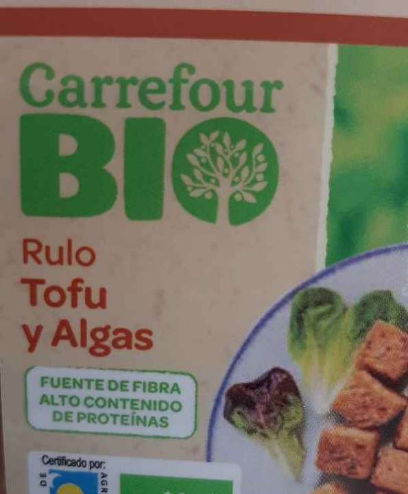 Rulo tofu y algas