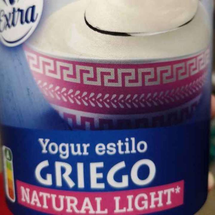 Yogur Estilo Griego Natural Light