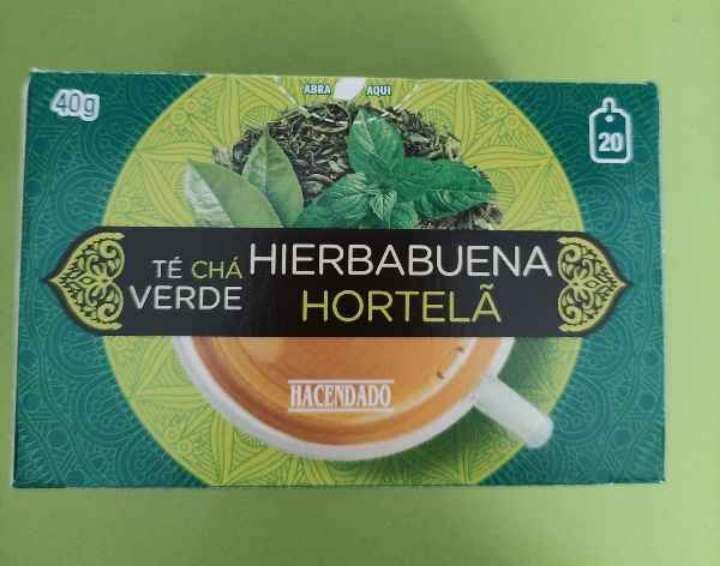 Té verde Hierbabuena