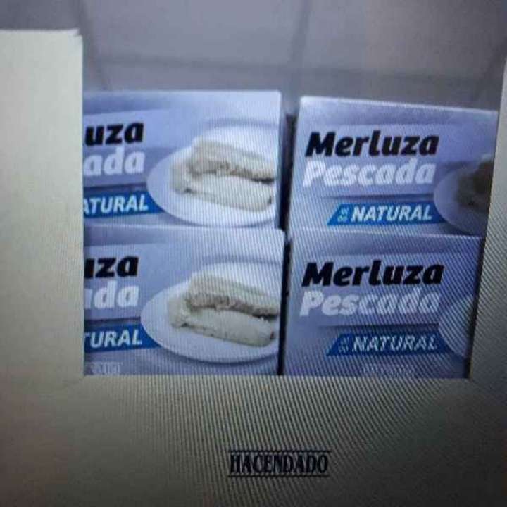 Merluza pescada al natural