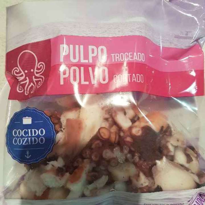 Pulpo troceado