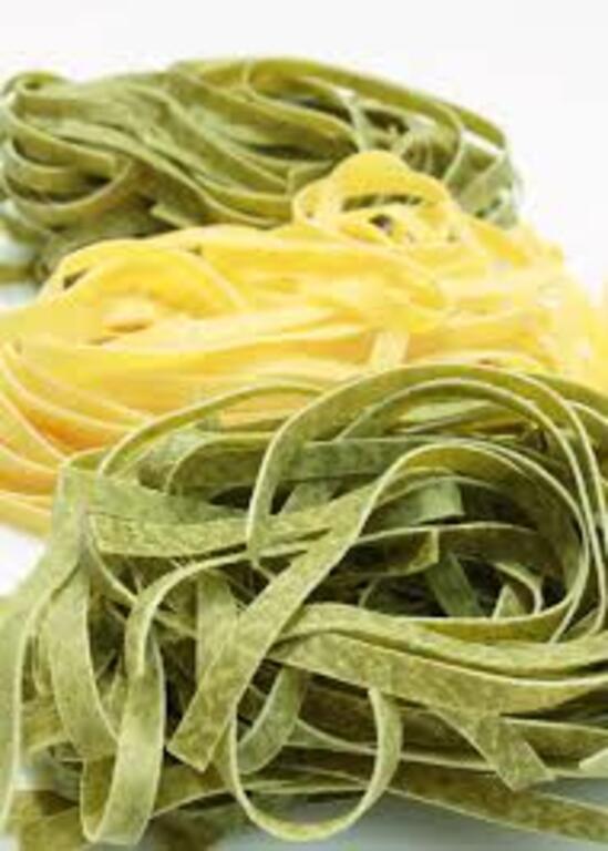 Fettuccine a las espinacas