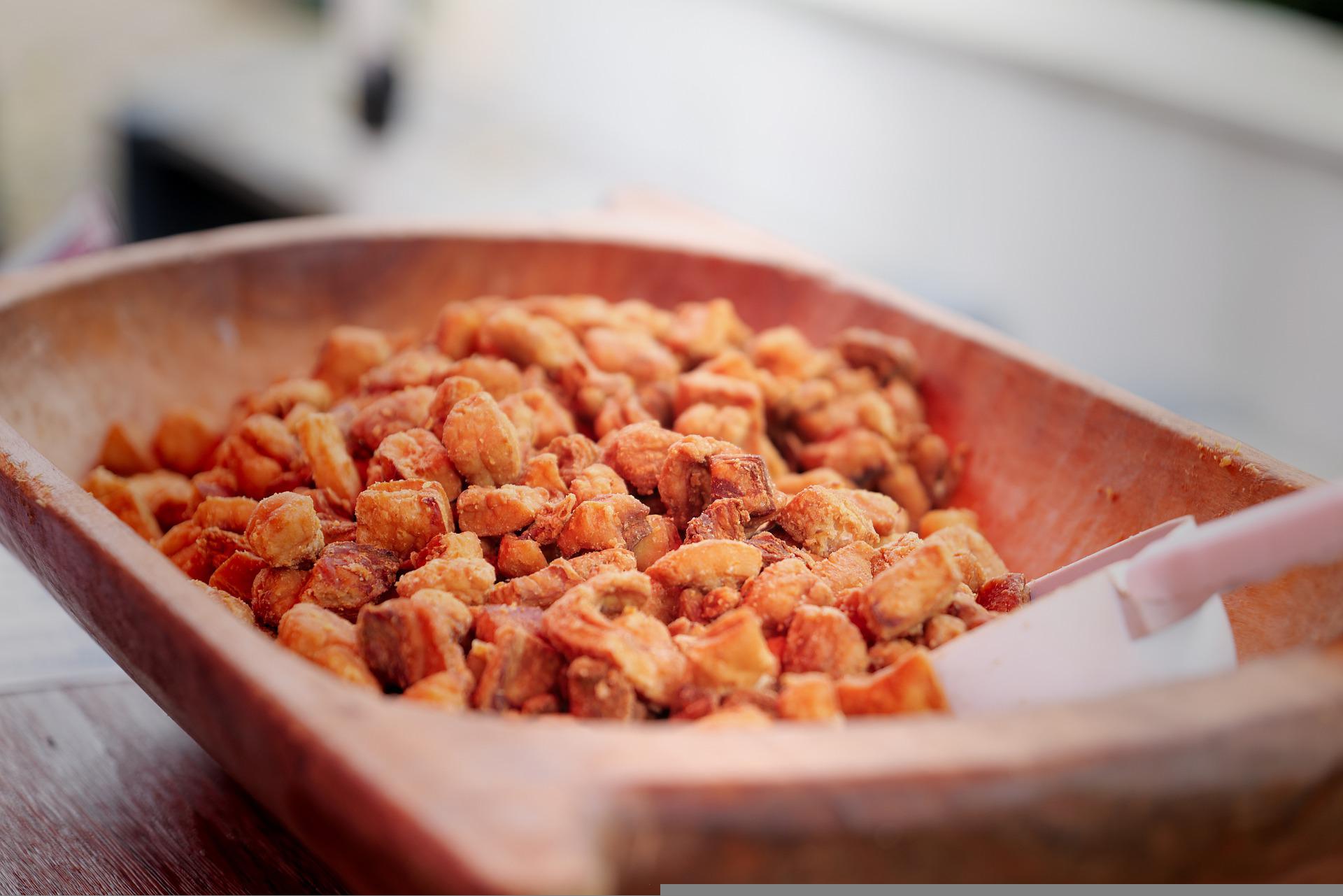 Craquelins de porc