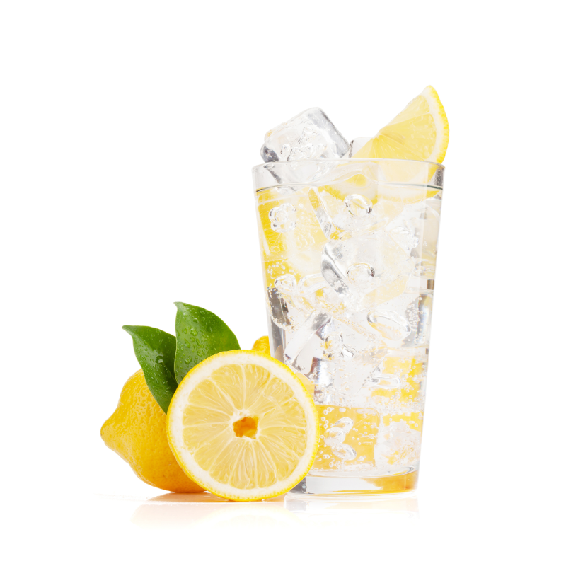 Agua con limón