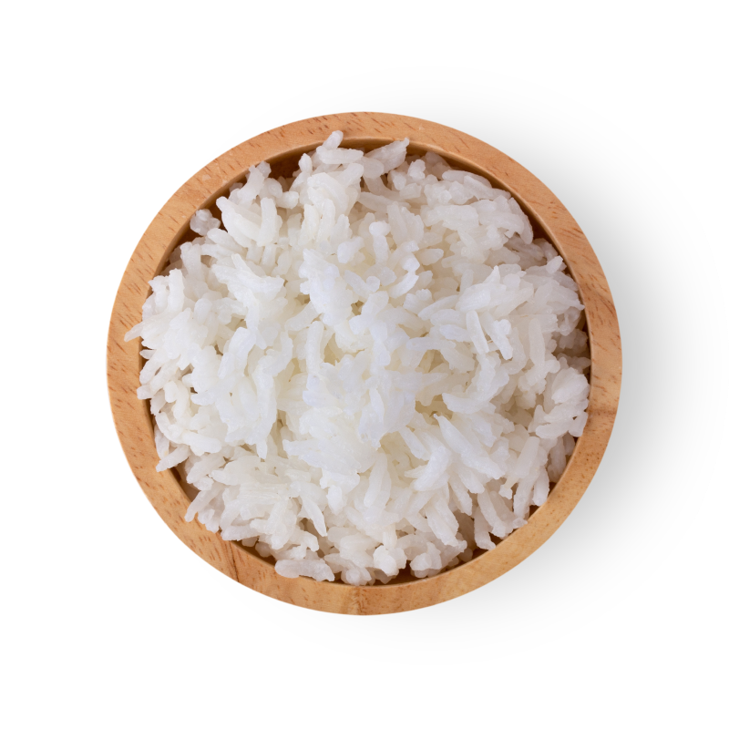 Boiled basmati rice