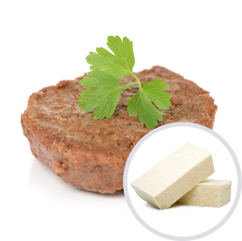 Hamburguesa vegetariana de tofu Hamburguesa vegetariana de tofu