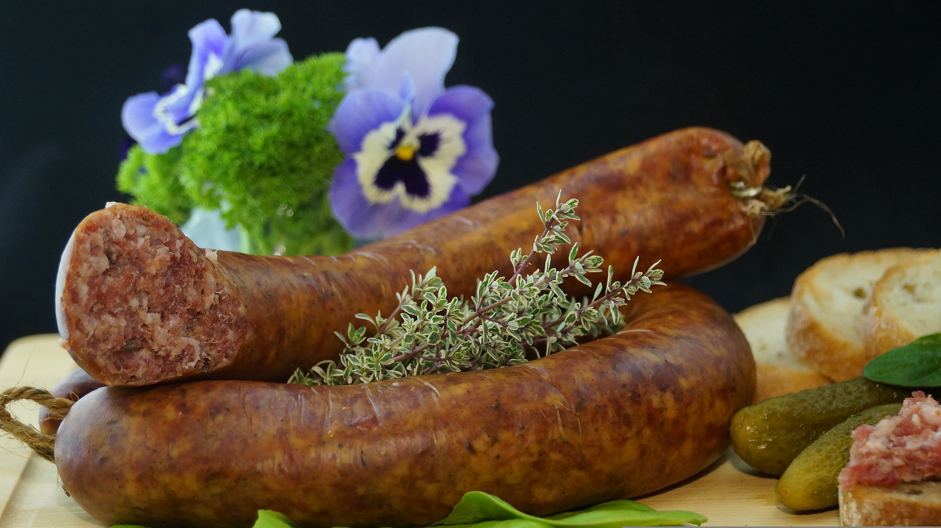 Salchichas de ternera