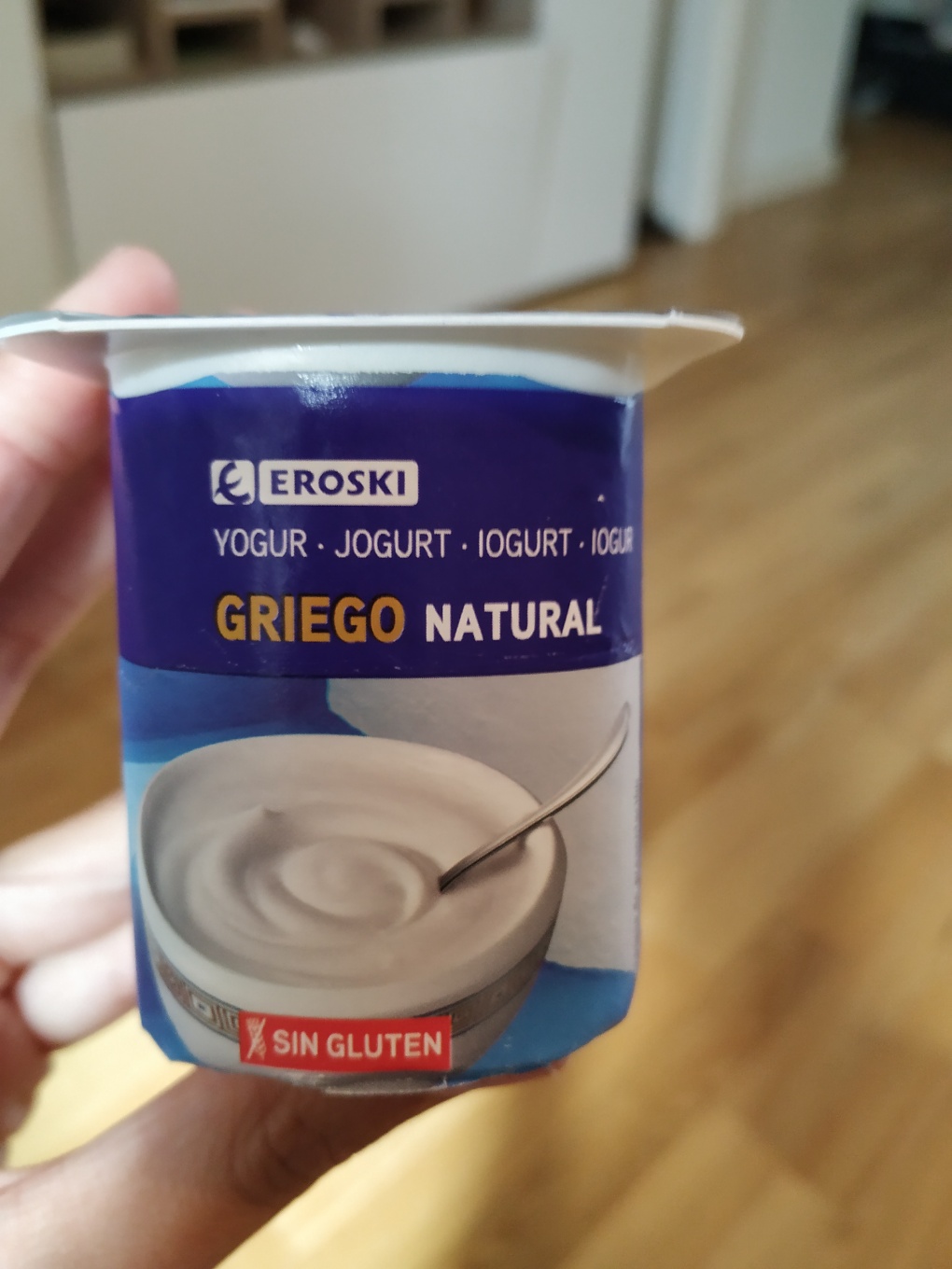 Yogur griego natural