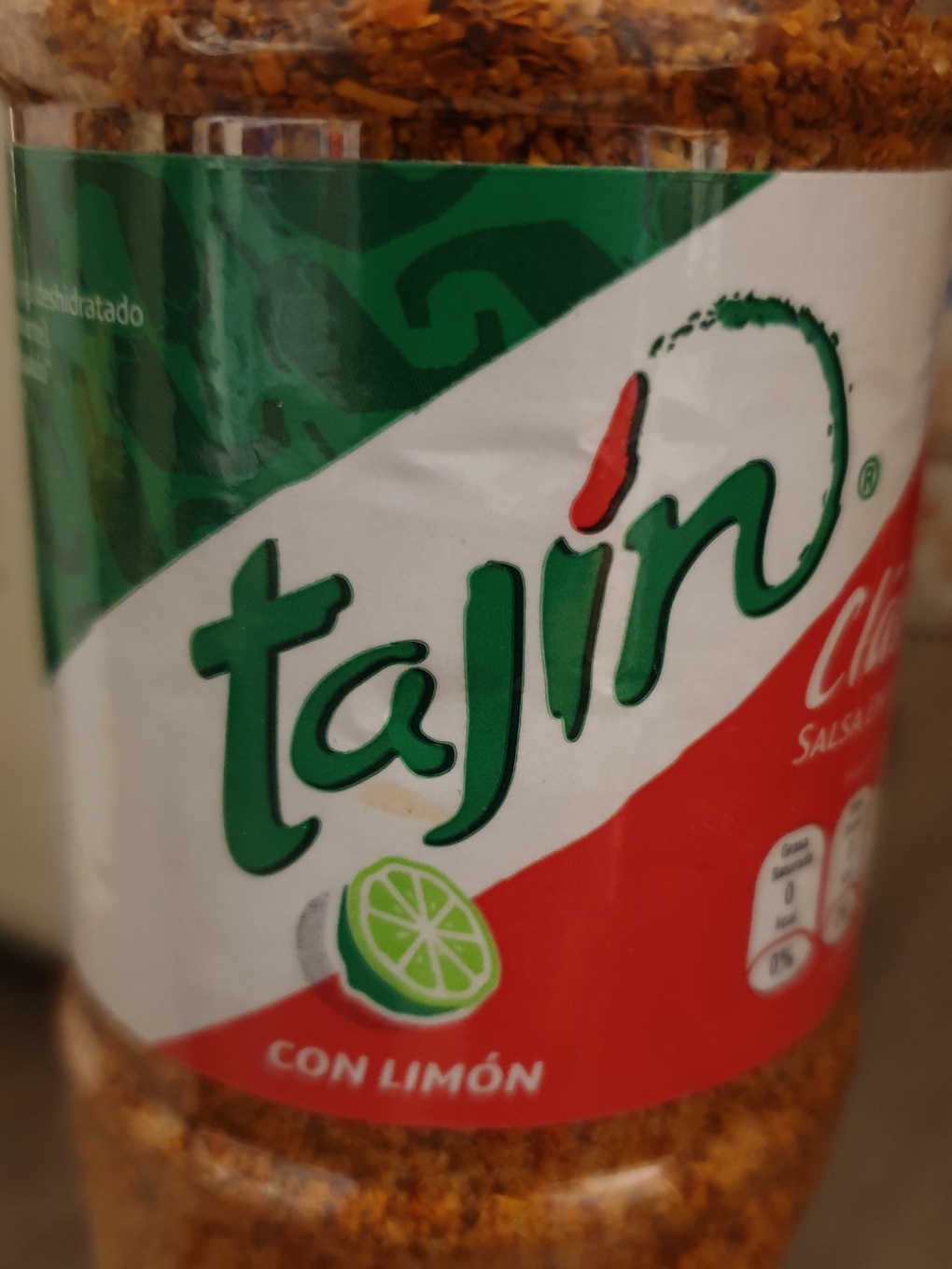 Tajín con limón