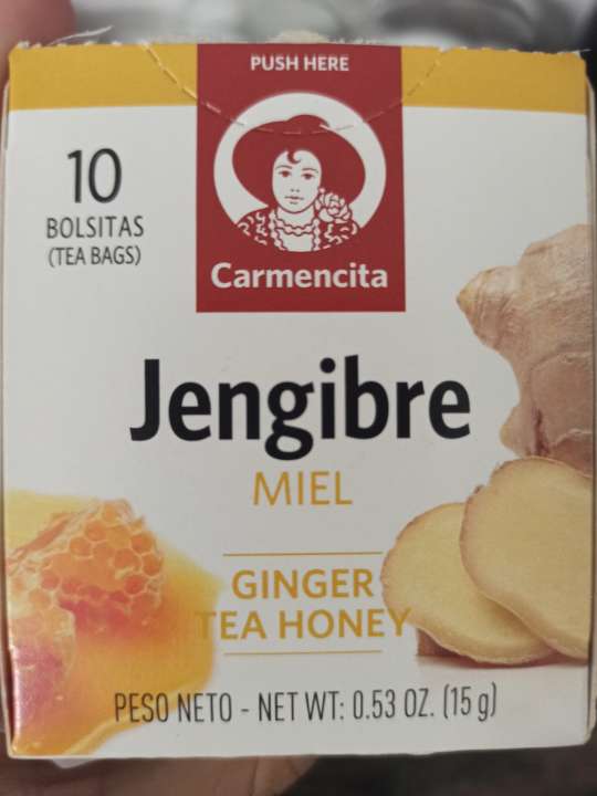 Infusión de jengibre con miel