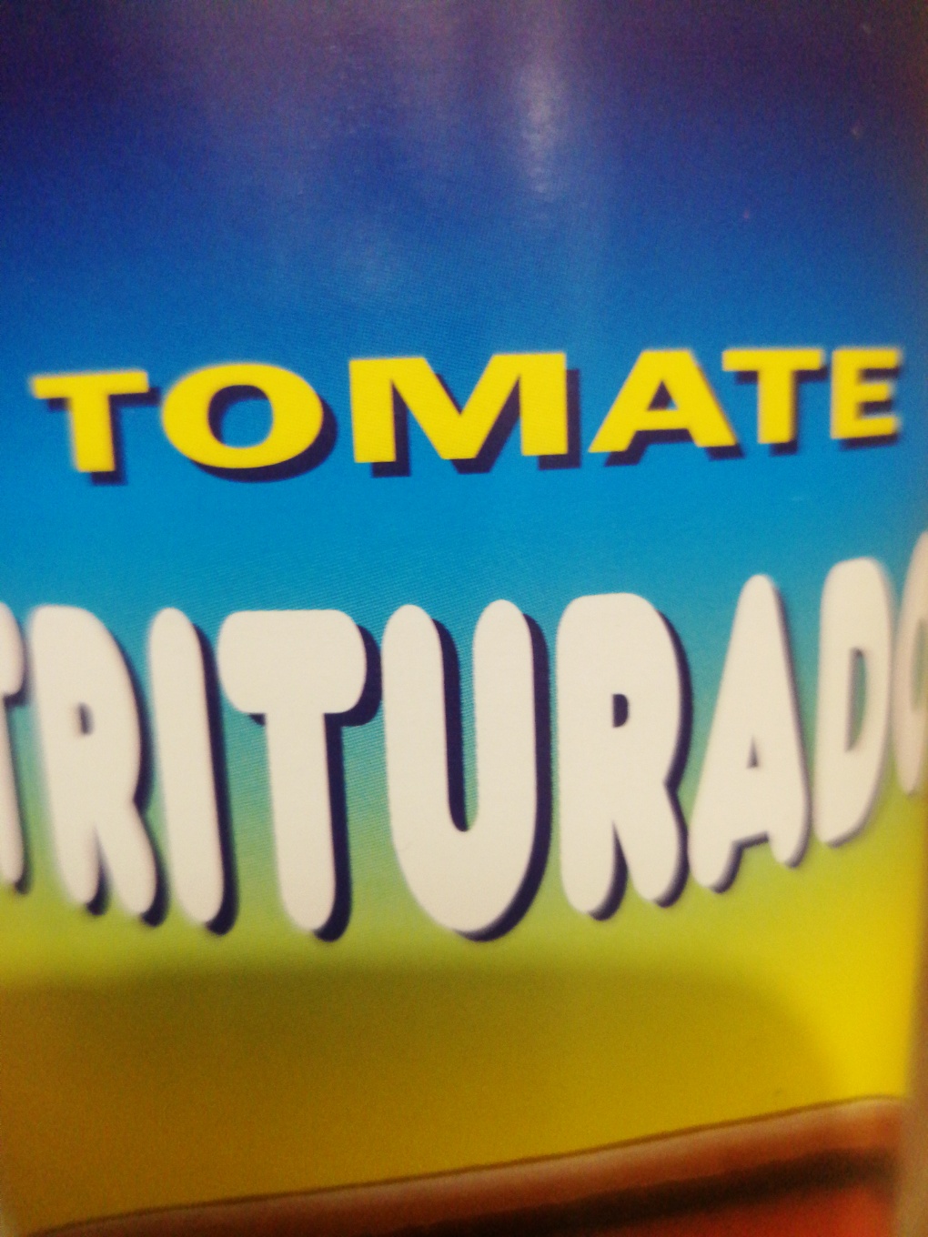 Tomate triturado