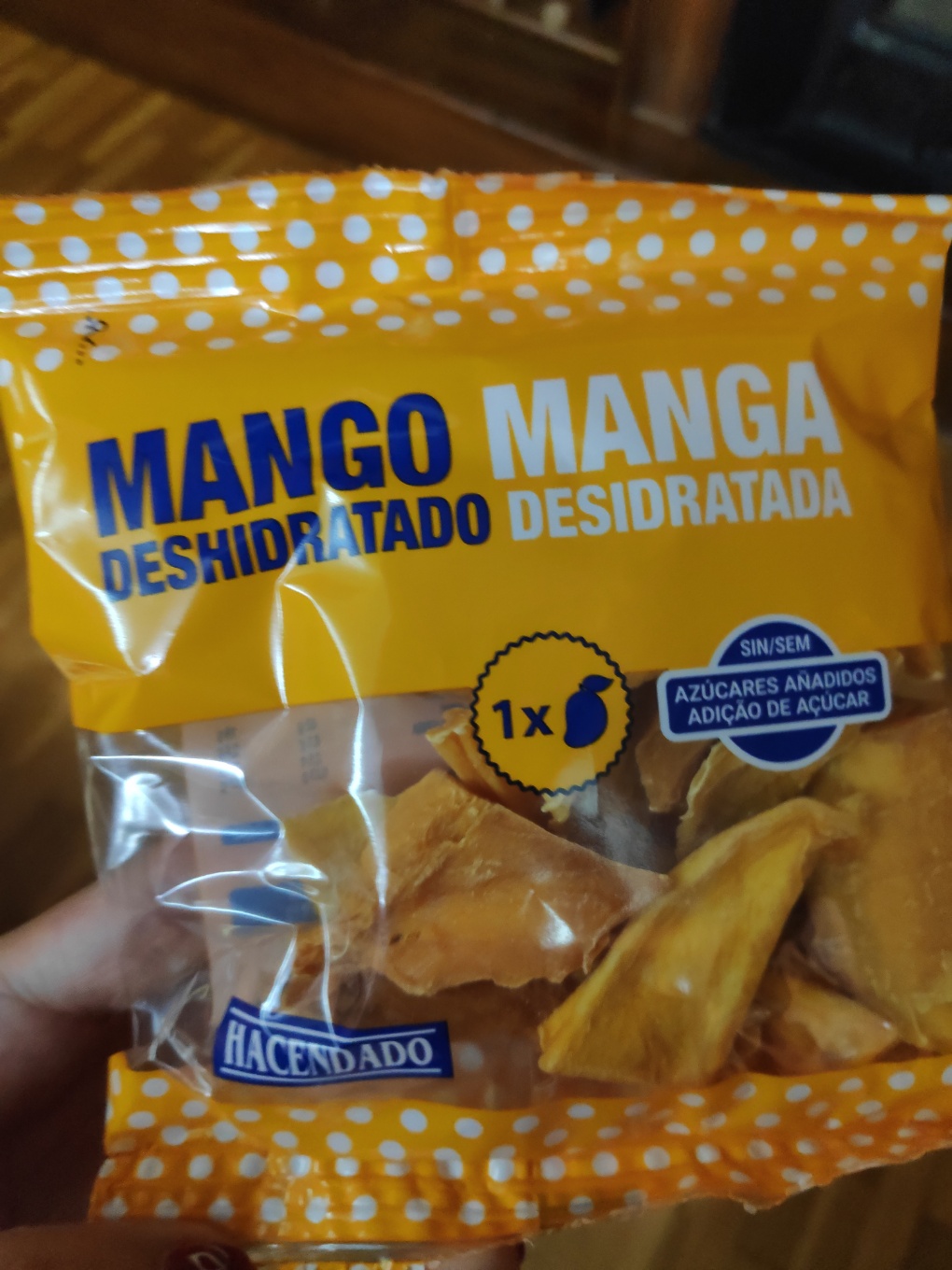 Mango deshidratado 