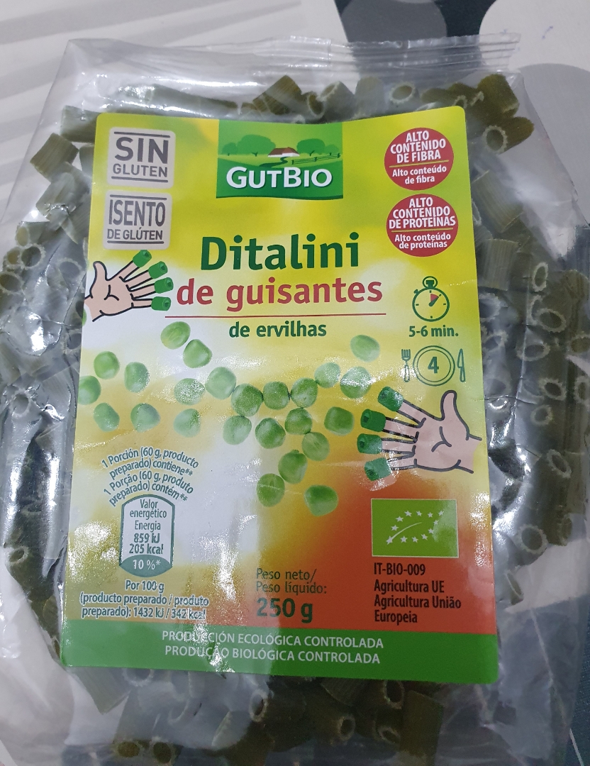 Pasta de guisantes